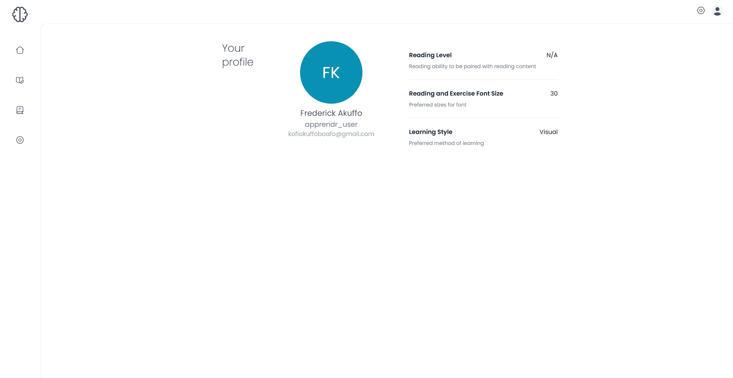 User Profile